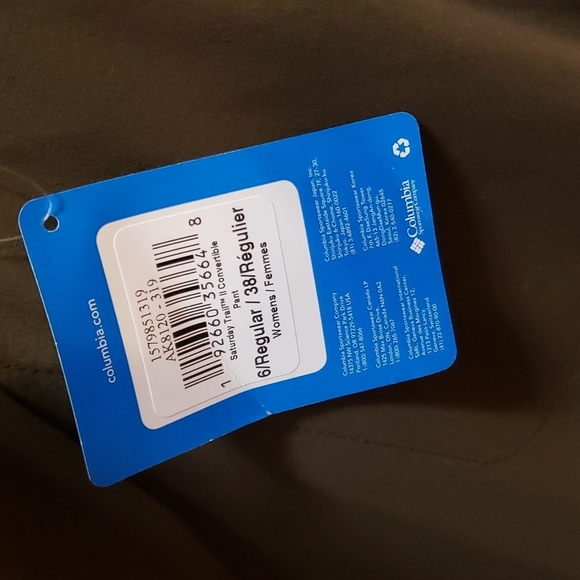 Columbia Saturday Trail II Convertible Pants - Picture 4 of 5